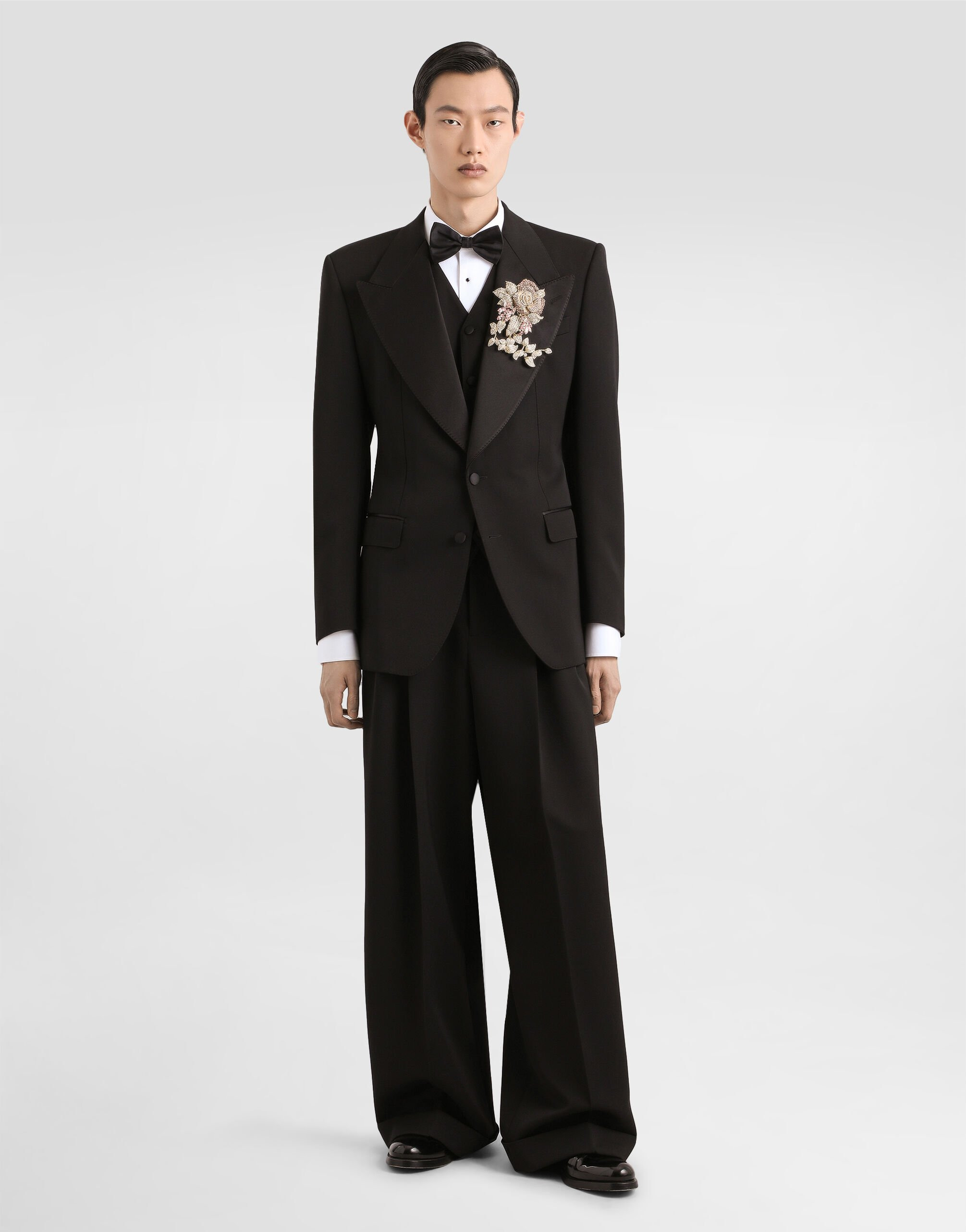 Wool gabardine trousers - 2