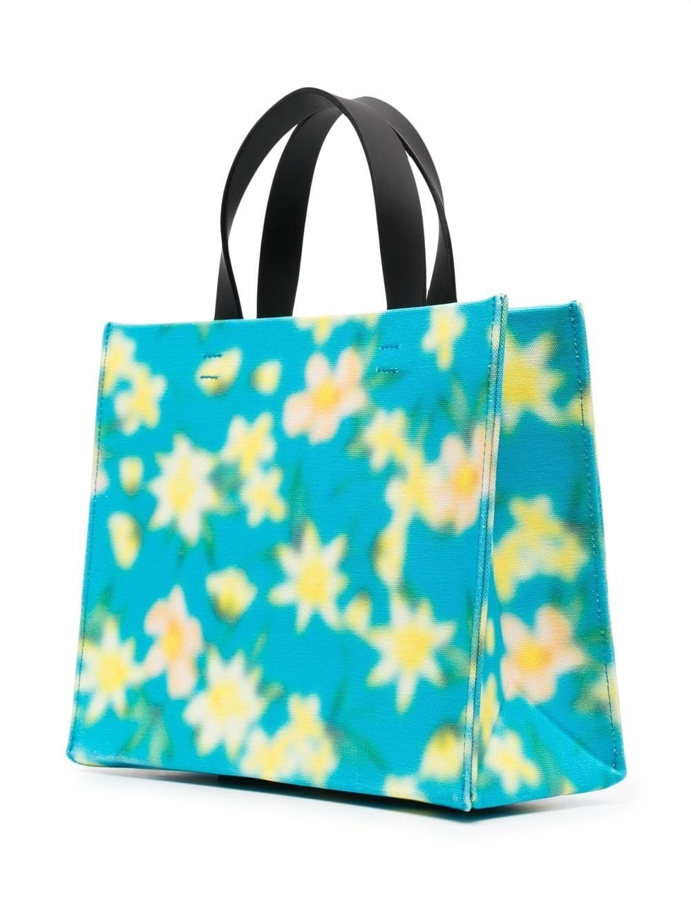 floral-print tote bag - 3