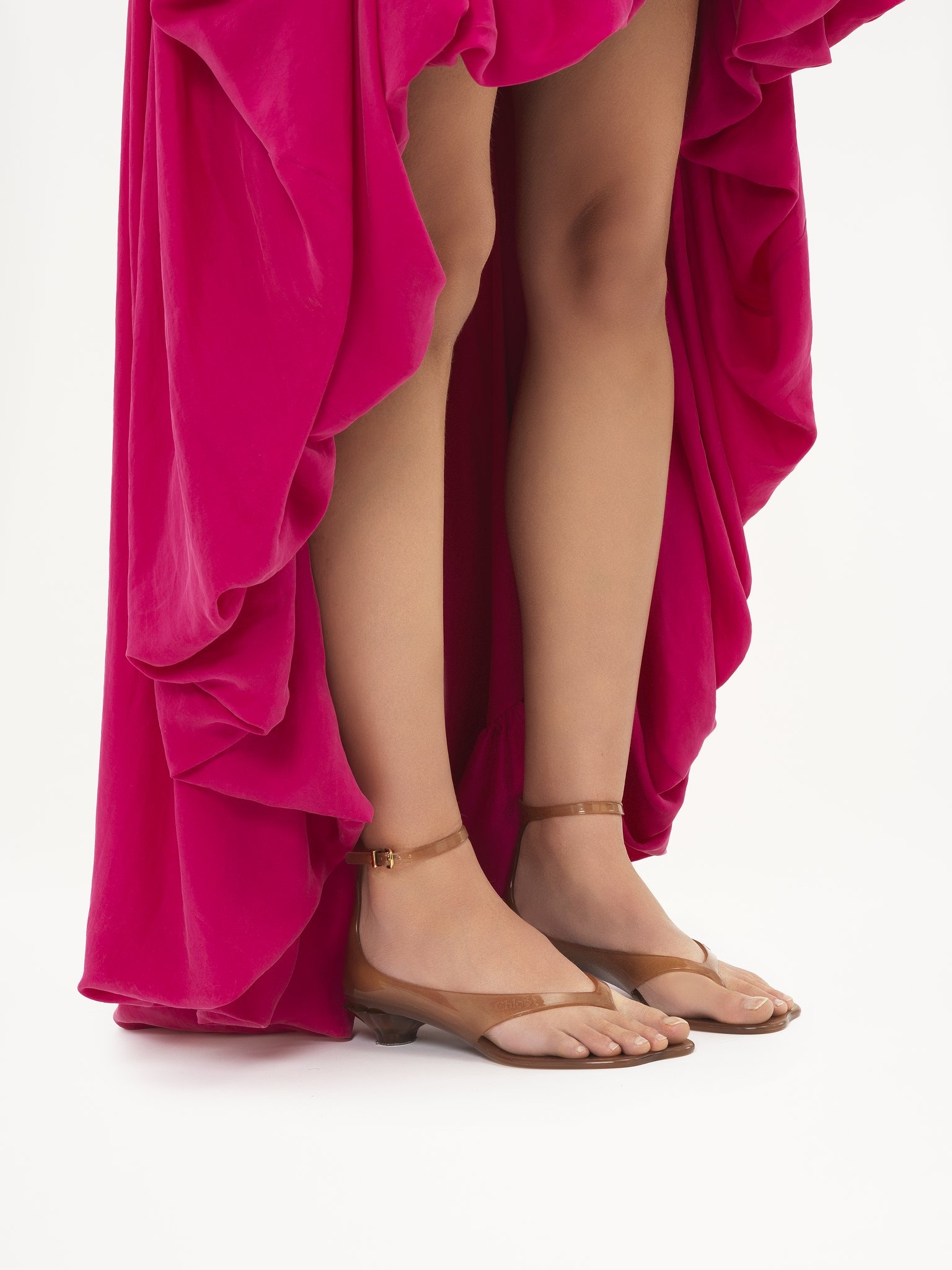 CHLOÉ JELLY HEELED SANDAL - 2