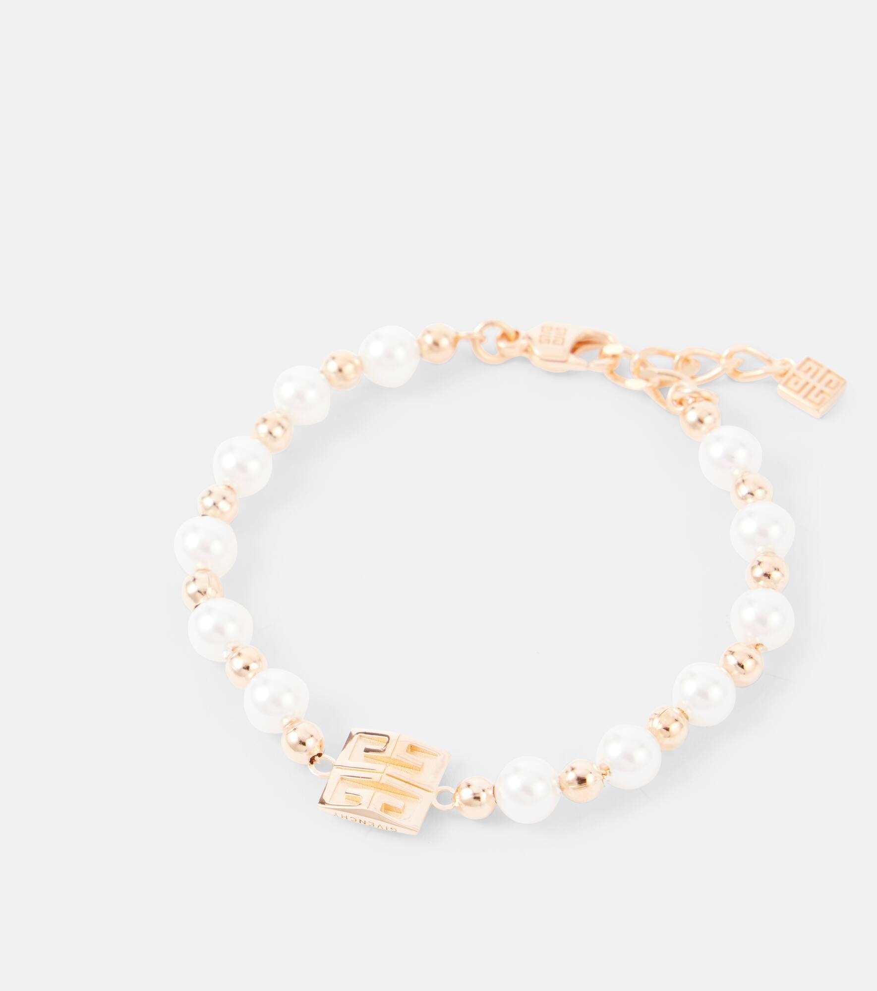 4G faux pearl bracelet - 4