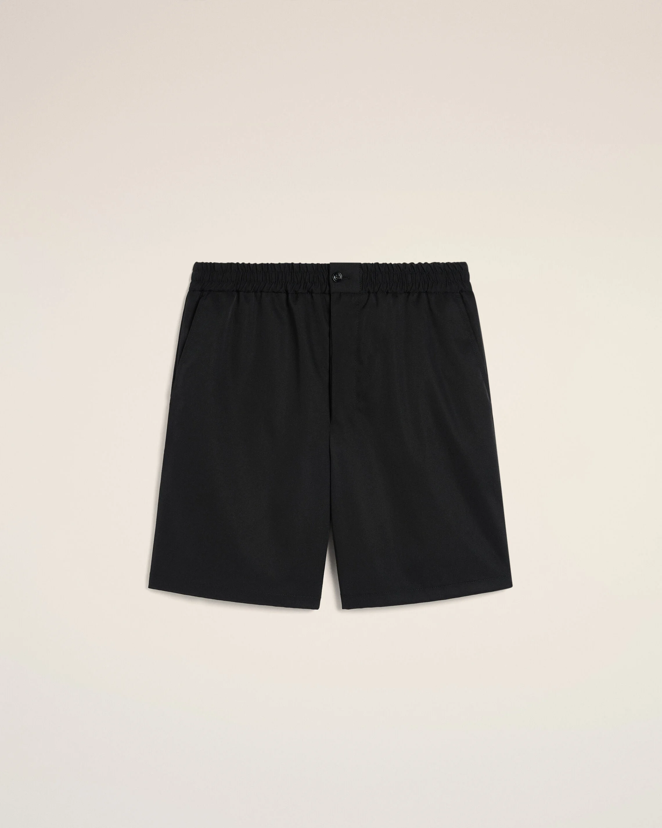 BLACK TWILL SHORT - 1