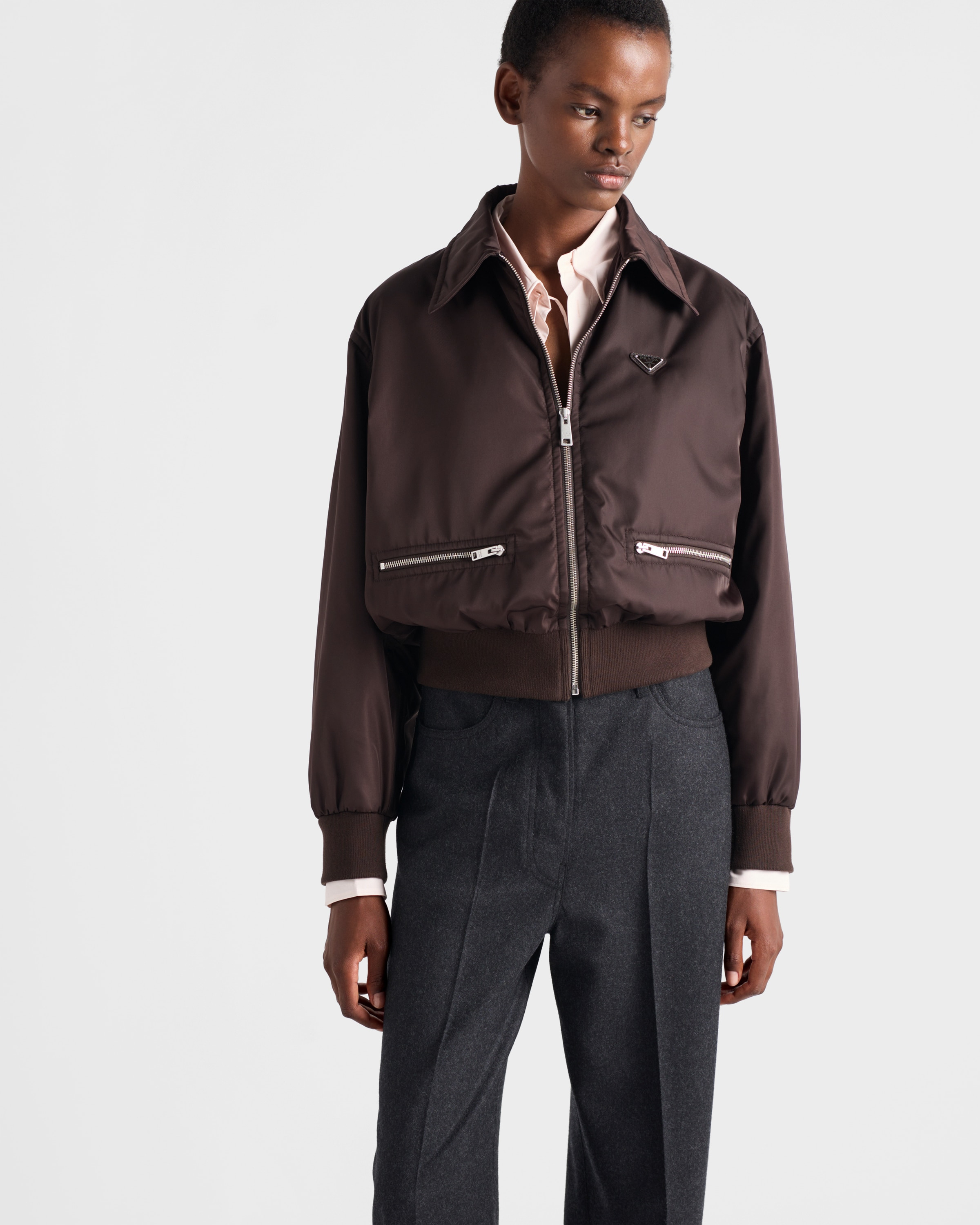 Re-Nylon blouson jacket - 3