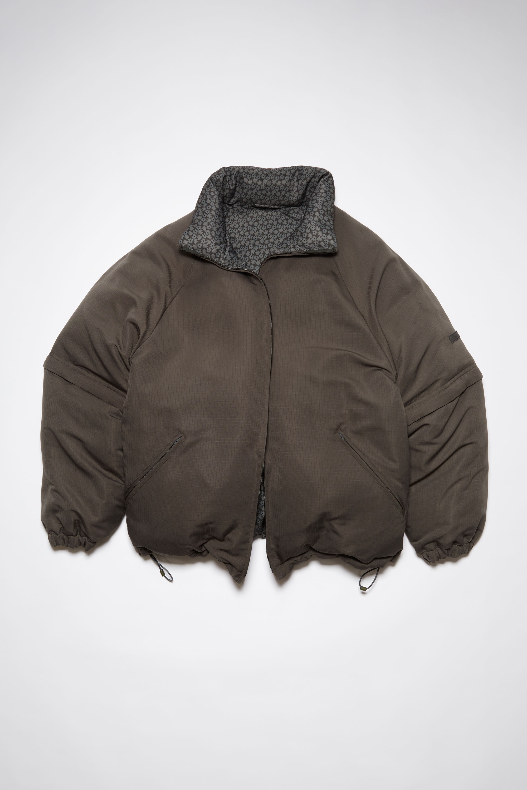 Reversible down jacket - Chestnut brown - 8