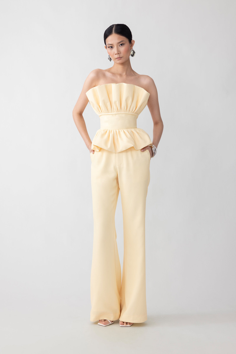 SAU LEE NOAH CREPE TOP outlook