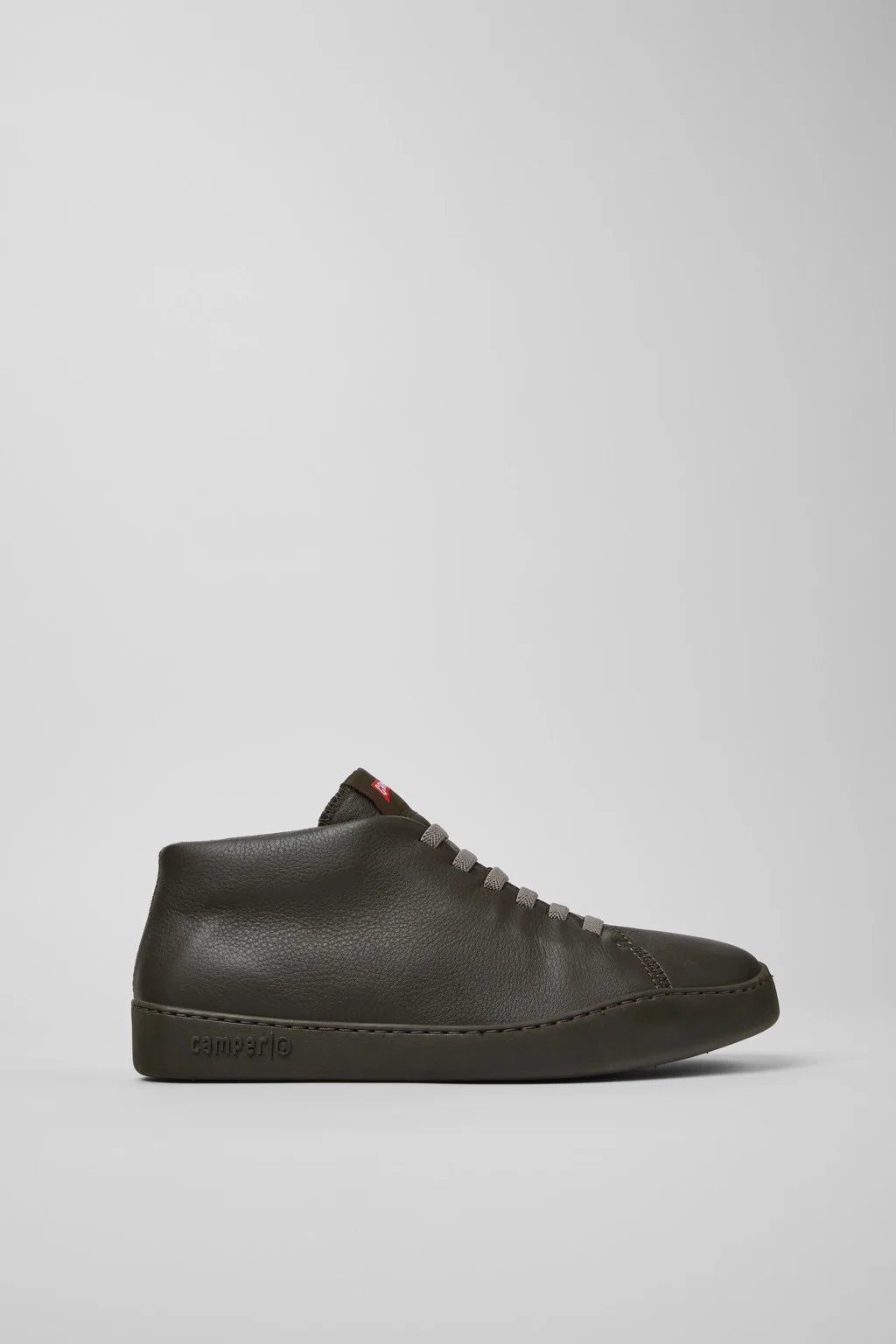 Peu Touring Green Leather Sneaker Boots for Men. - 1