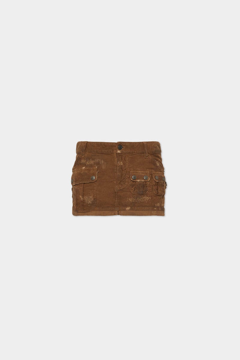 HUNTING CARGO MINI SKIRT - 1