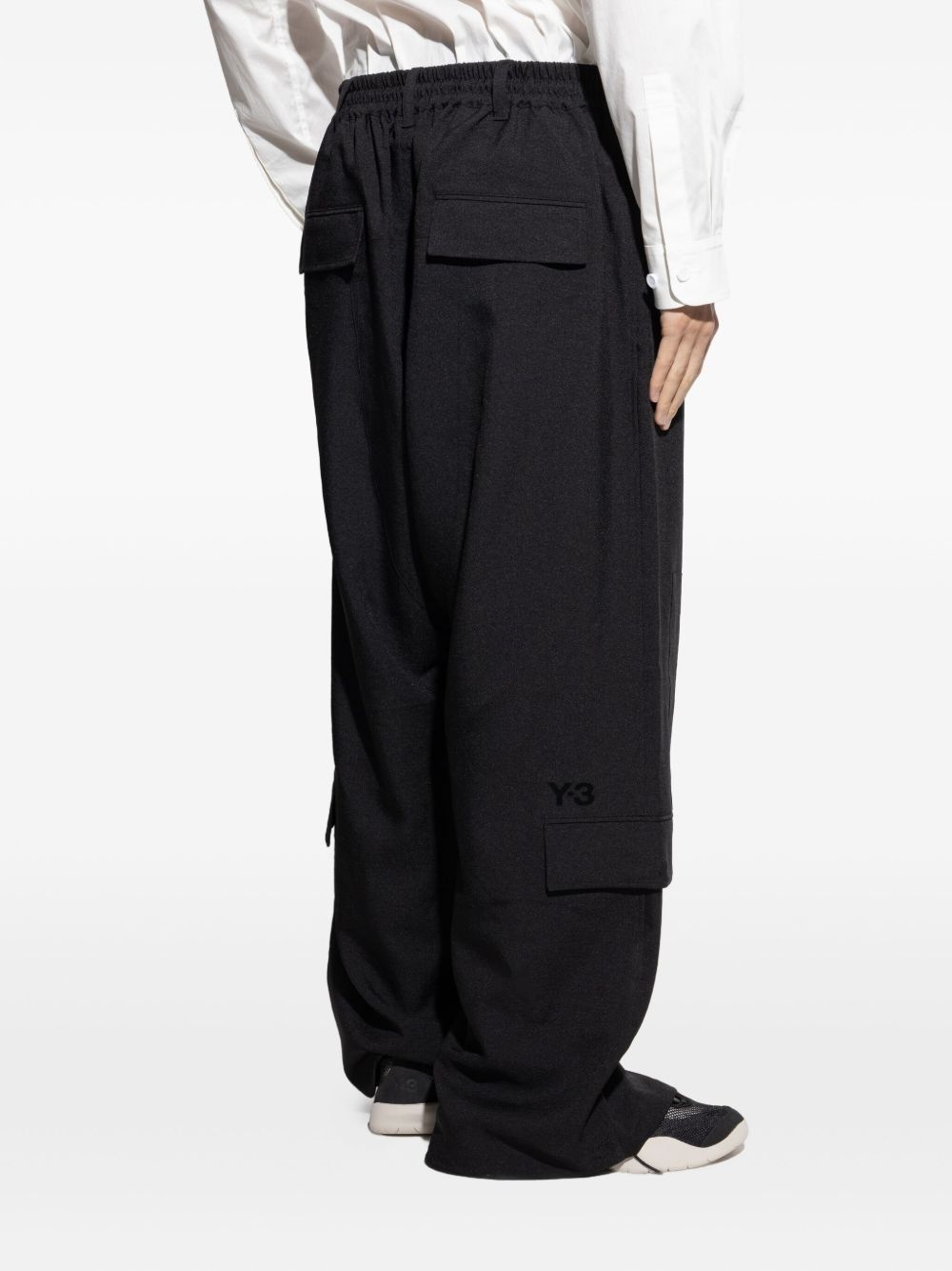 drawstring pocket trousers - 4