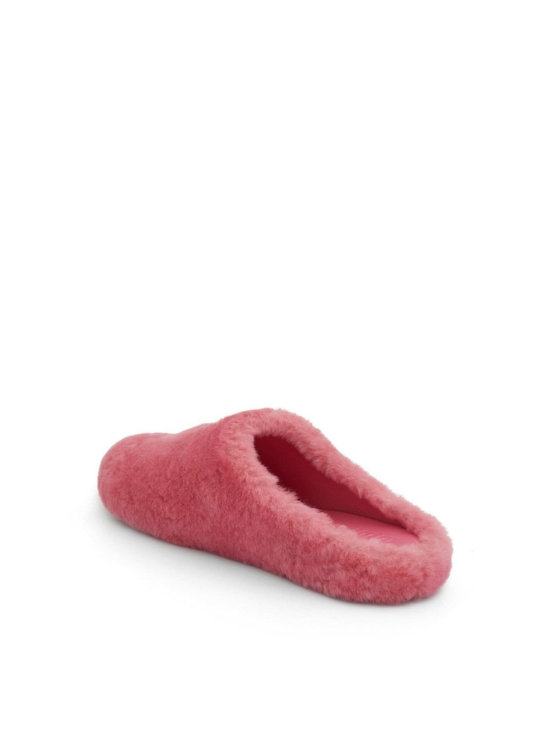 Givenchy 4G Shearling Slip On in Bright Pink outlook