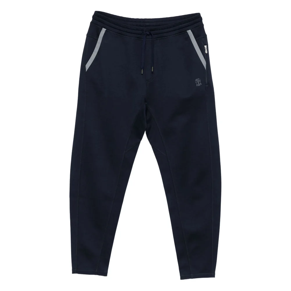 Brunello Cucinelli Blue Trousers - Track Pants Men - 1