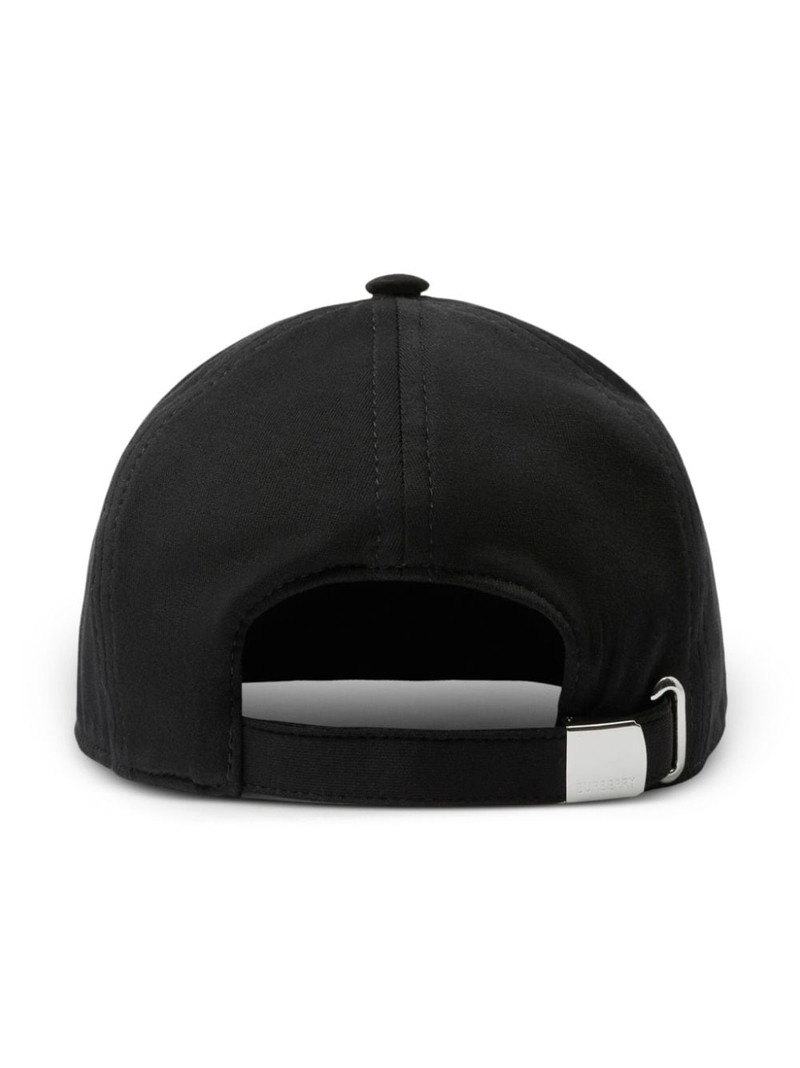 Burberry Oak Leaf Crest cotton baseball cap outlook