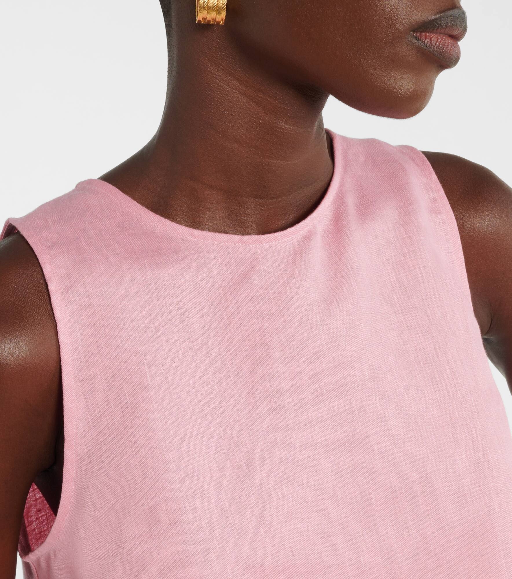 Kobe linen crop top - 4