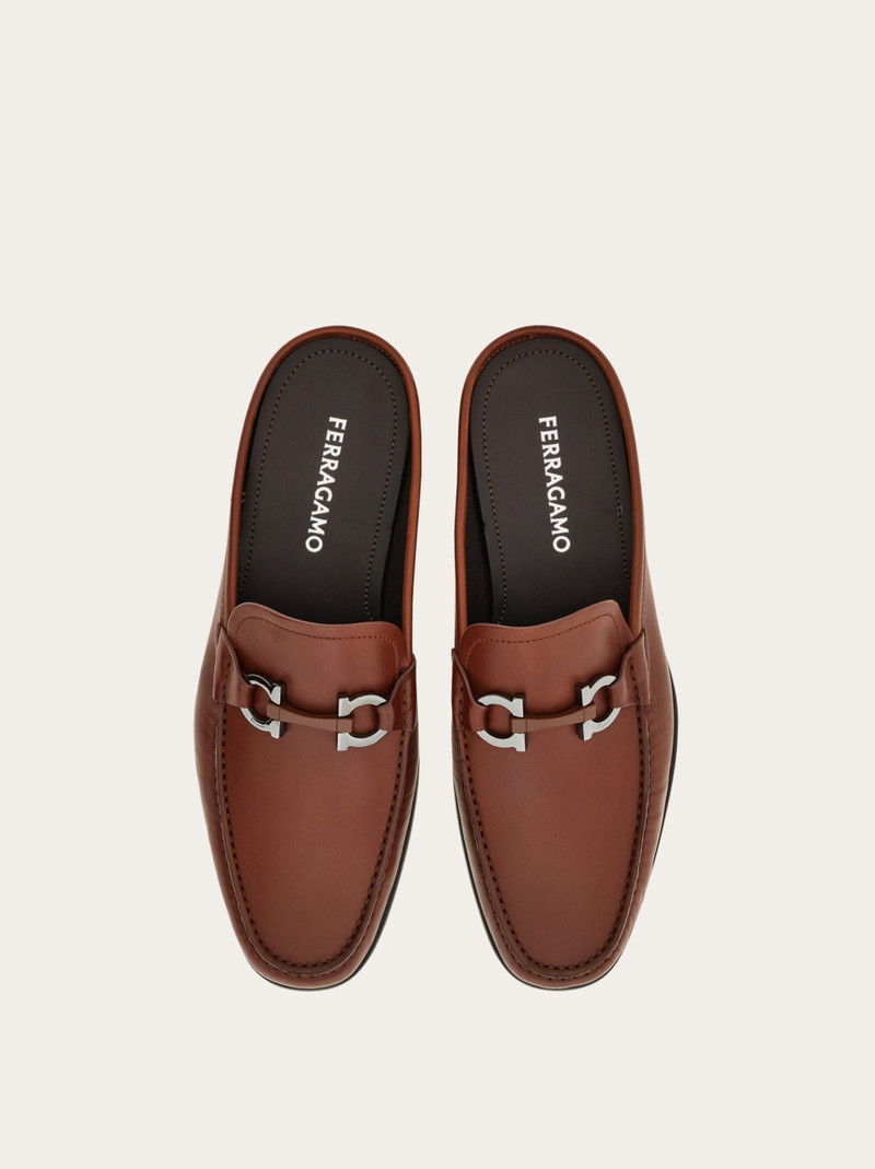 FERRAGAMO Gancini ornament mule outlook