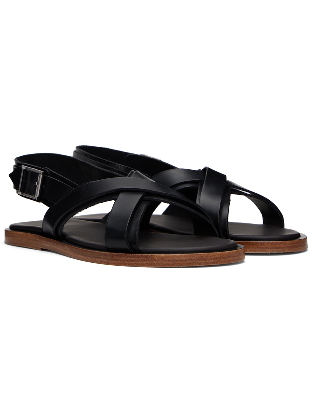 Black Lou Sandals - 4