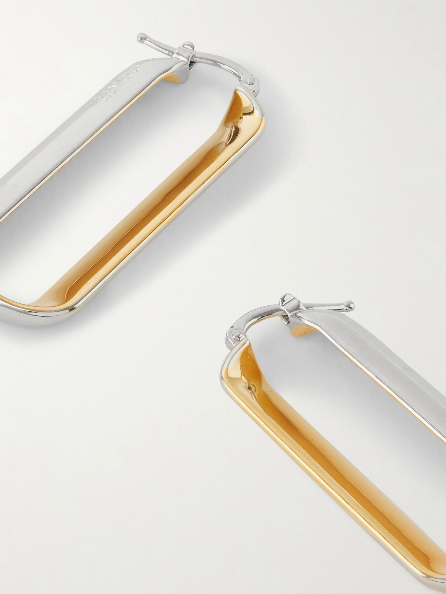 Silver- and gold-tone earrings Silver - 3