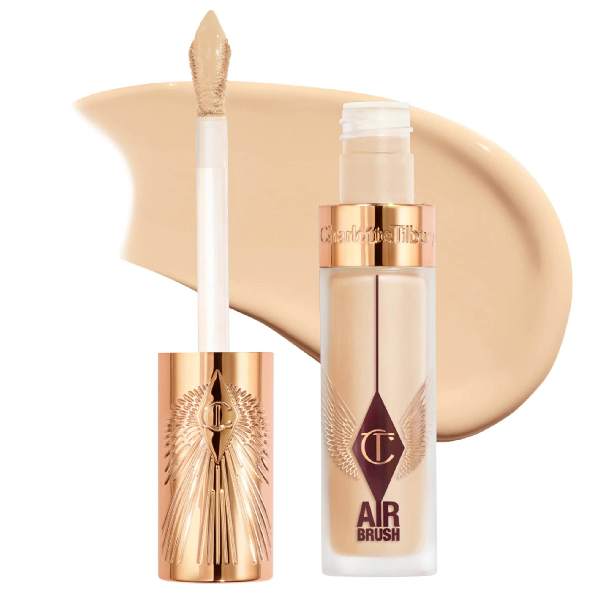 Airbrush Flawless Crease-Proof Long-Wear Blur Concealer with Hyaluronic Acid - 1