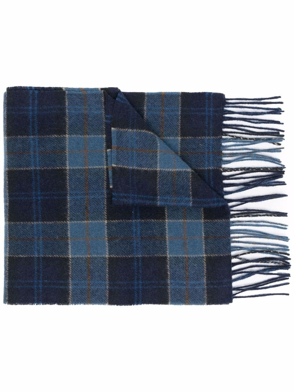 Tartan wool  scarf - 1