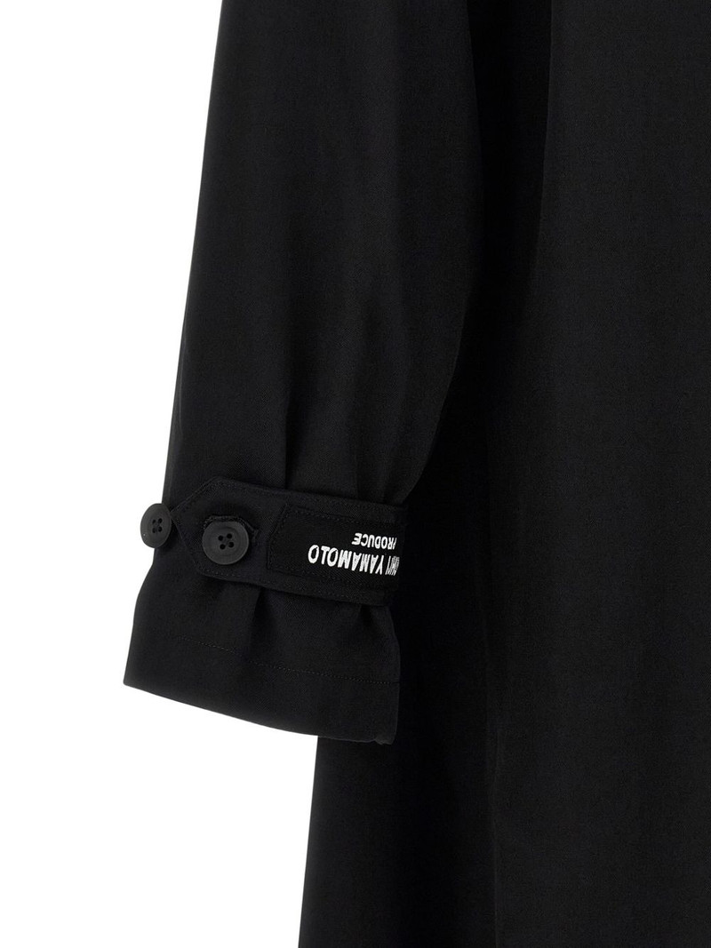 button-fastening wool coat 3