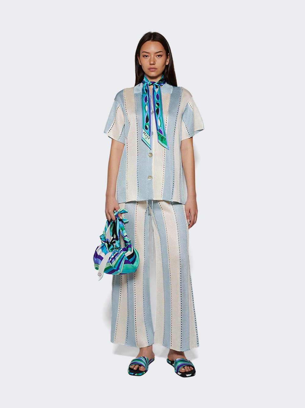 Cabana Stripe Pant Tide Stripe - 5