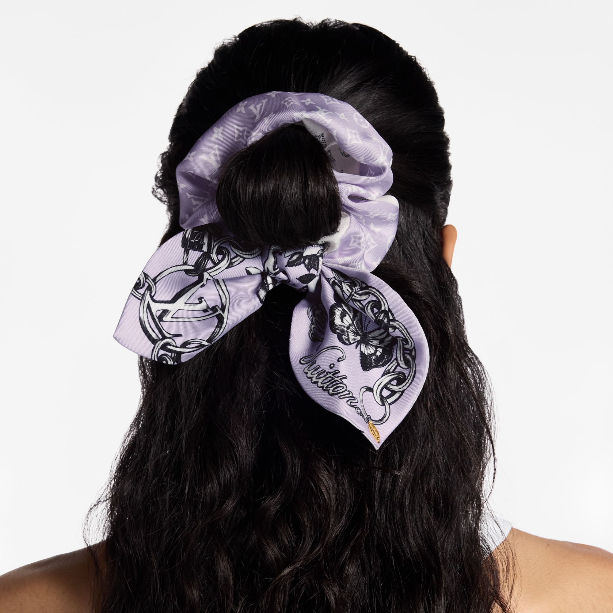 Blooming Monogram Scrunchy - 5