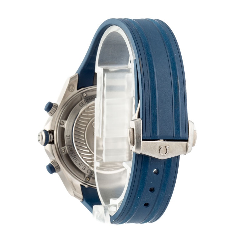 Omega Seamaster Regatta America's Cup Titanium on Rubber Strap - 3