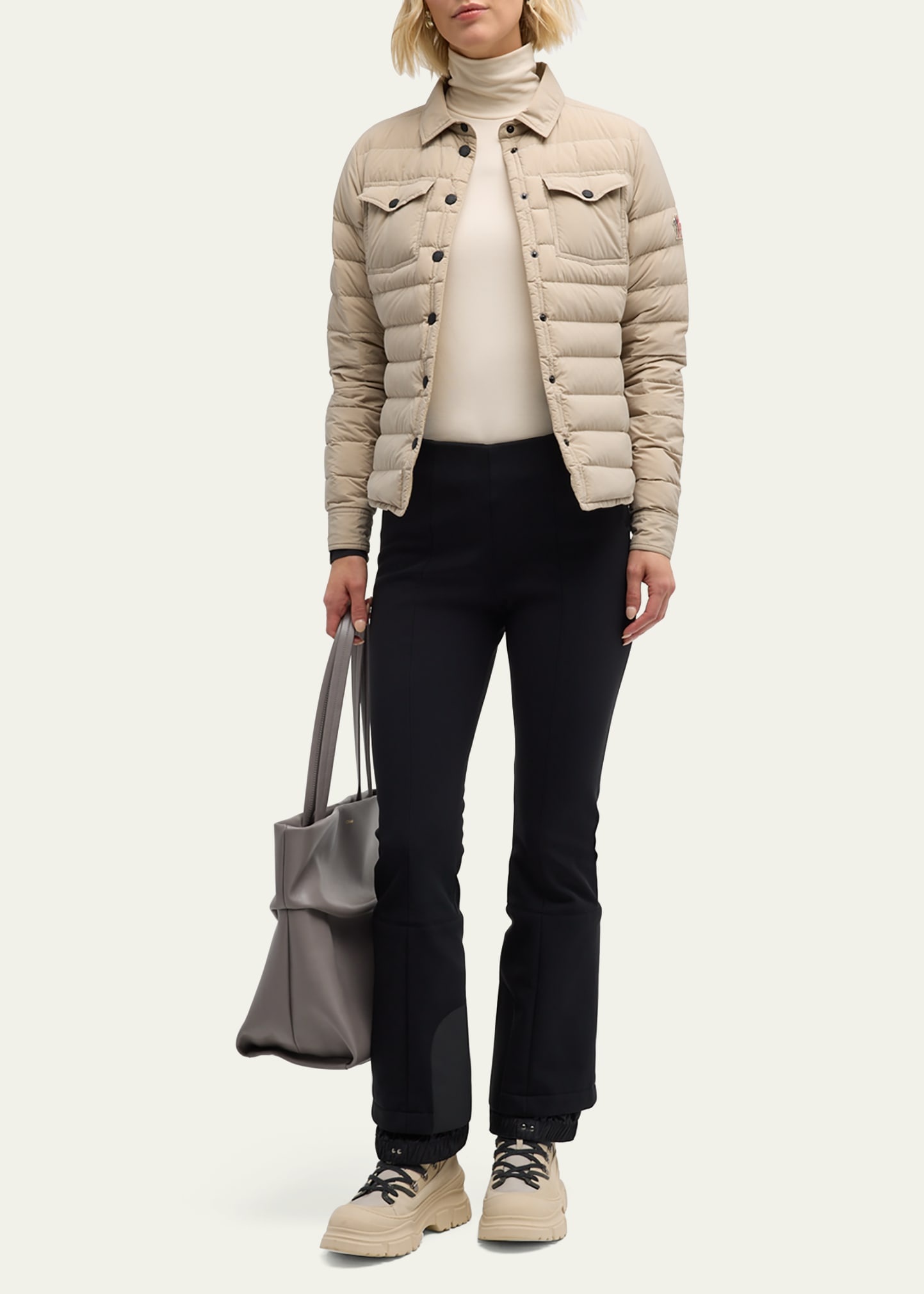 Rozes Puffer Shirt Jacket - 2