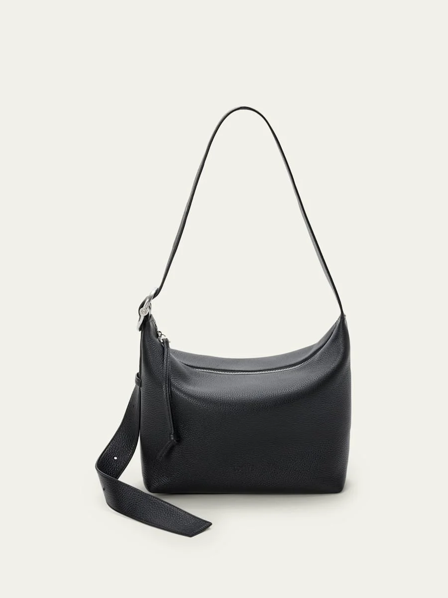 Men's Loop Grained Calfskin Shoulder Bag - 1