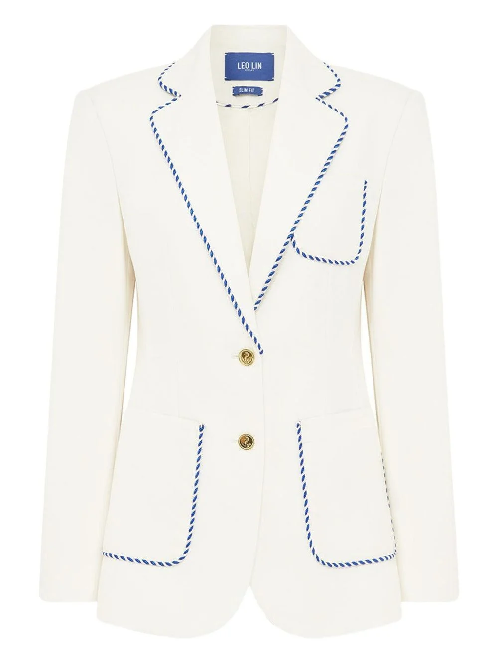 Jillian rop-trim blazer - 1