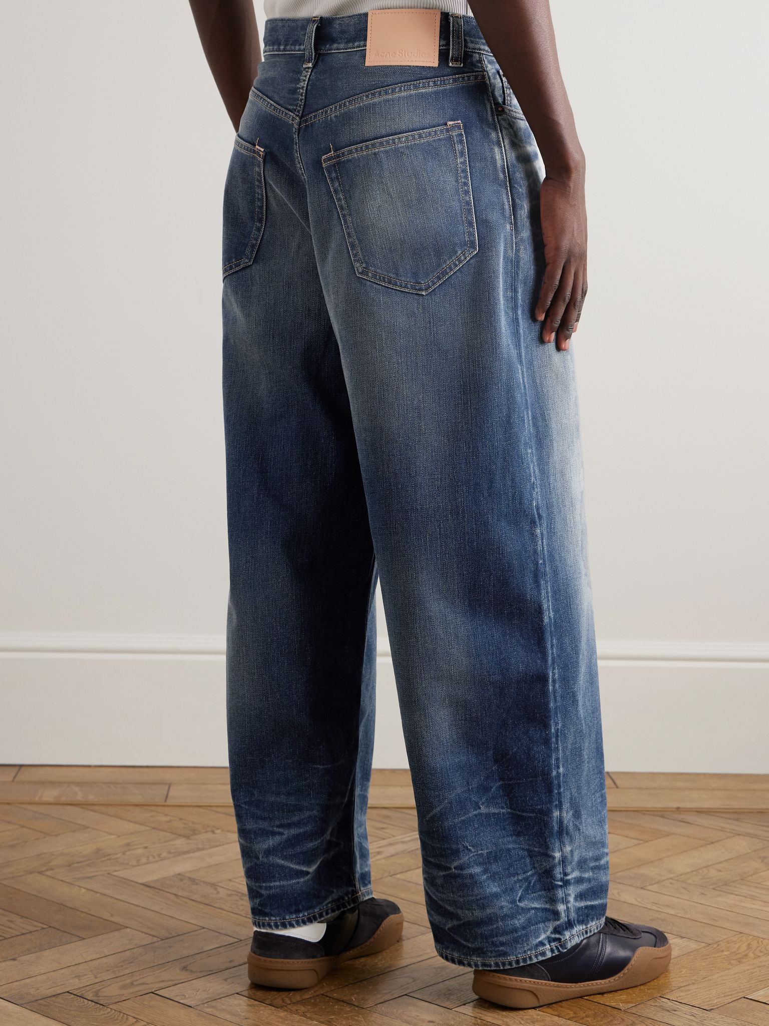 2023M Wide-Leg Organic Jeans Mid denim - 4