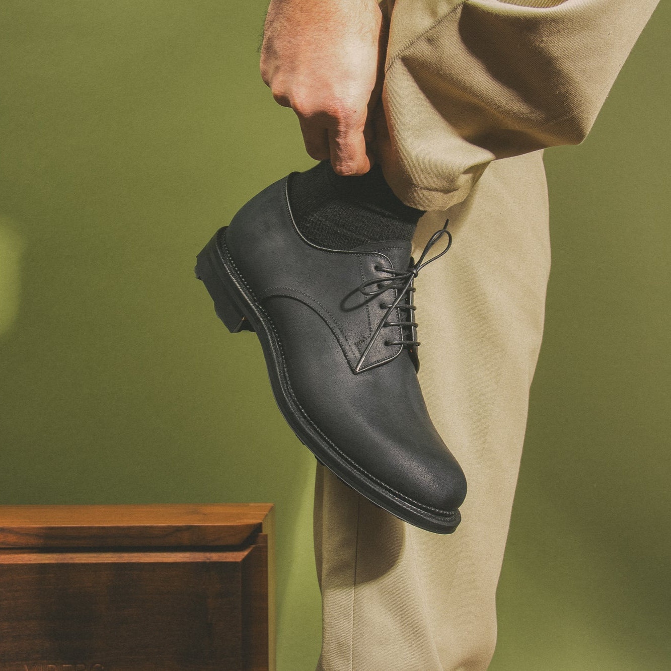 Rockland Blucher - Black Waxy Commander - 6
