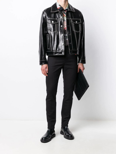 Neil Barrett mid-rise skinny jeans outlook