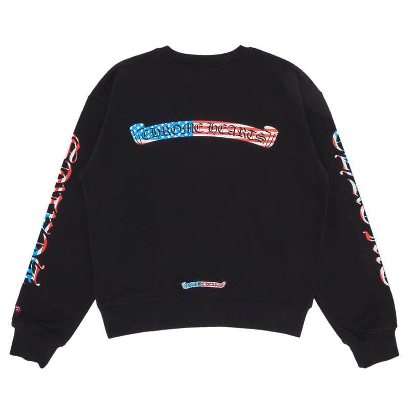 Chrome Hearts Chrome Hearts Matty Boy America Crewneck Sweatshirt 'Black' outlook