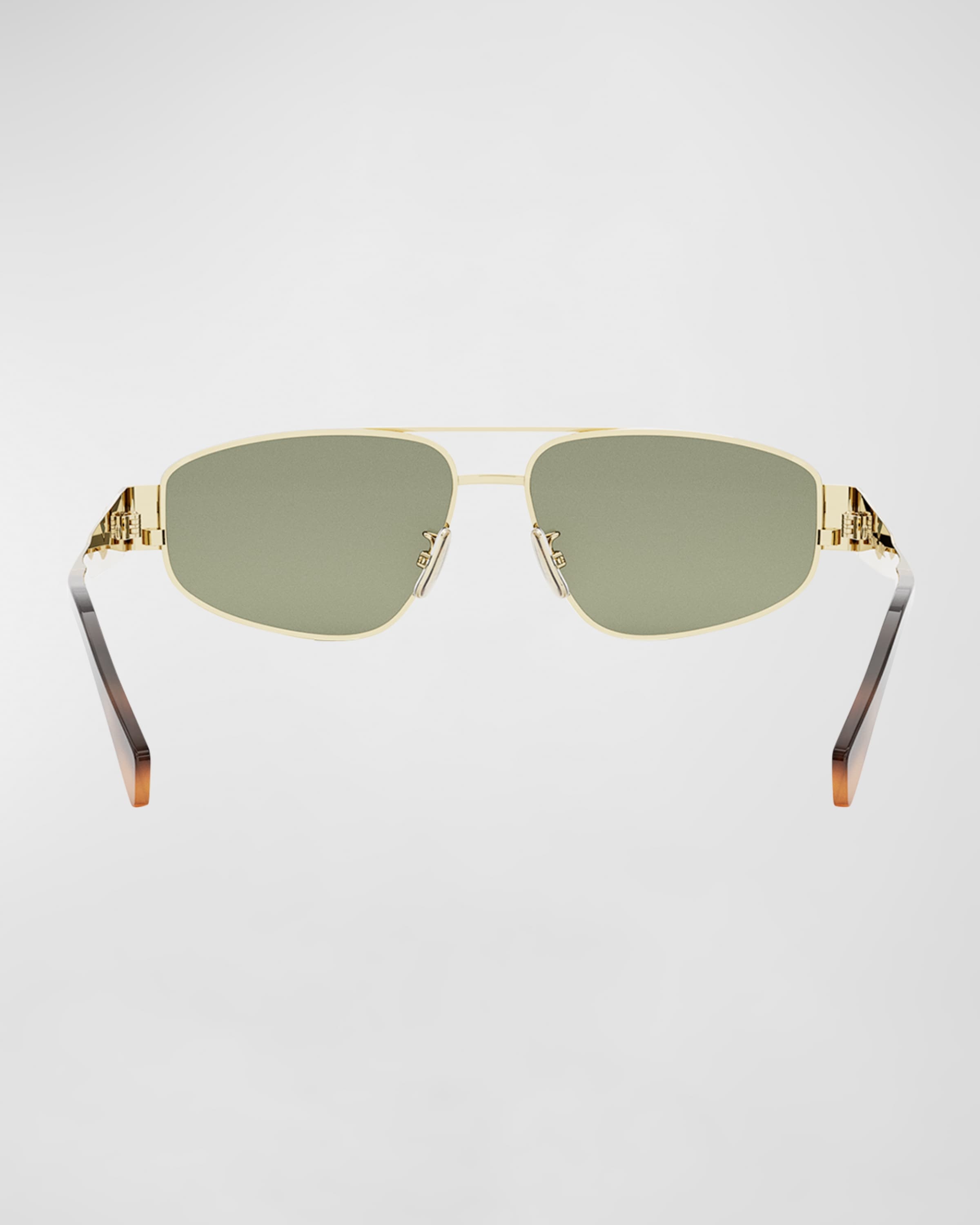 Triomphe Metal Aviator Sunglasses - 5