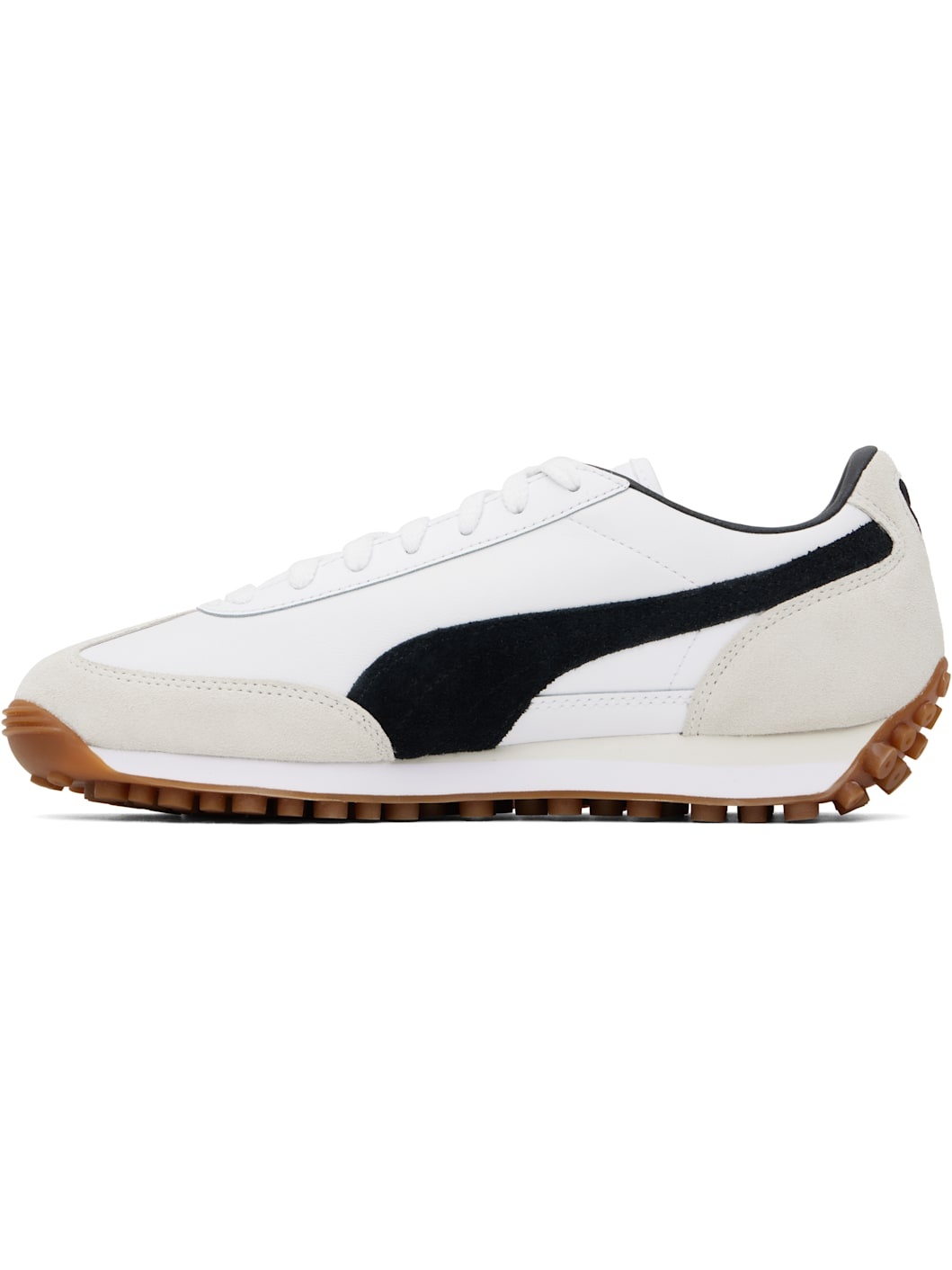 White & Black Easy Rider Mix Sneakers - 3