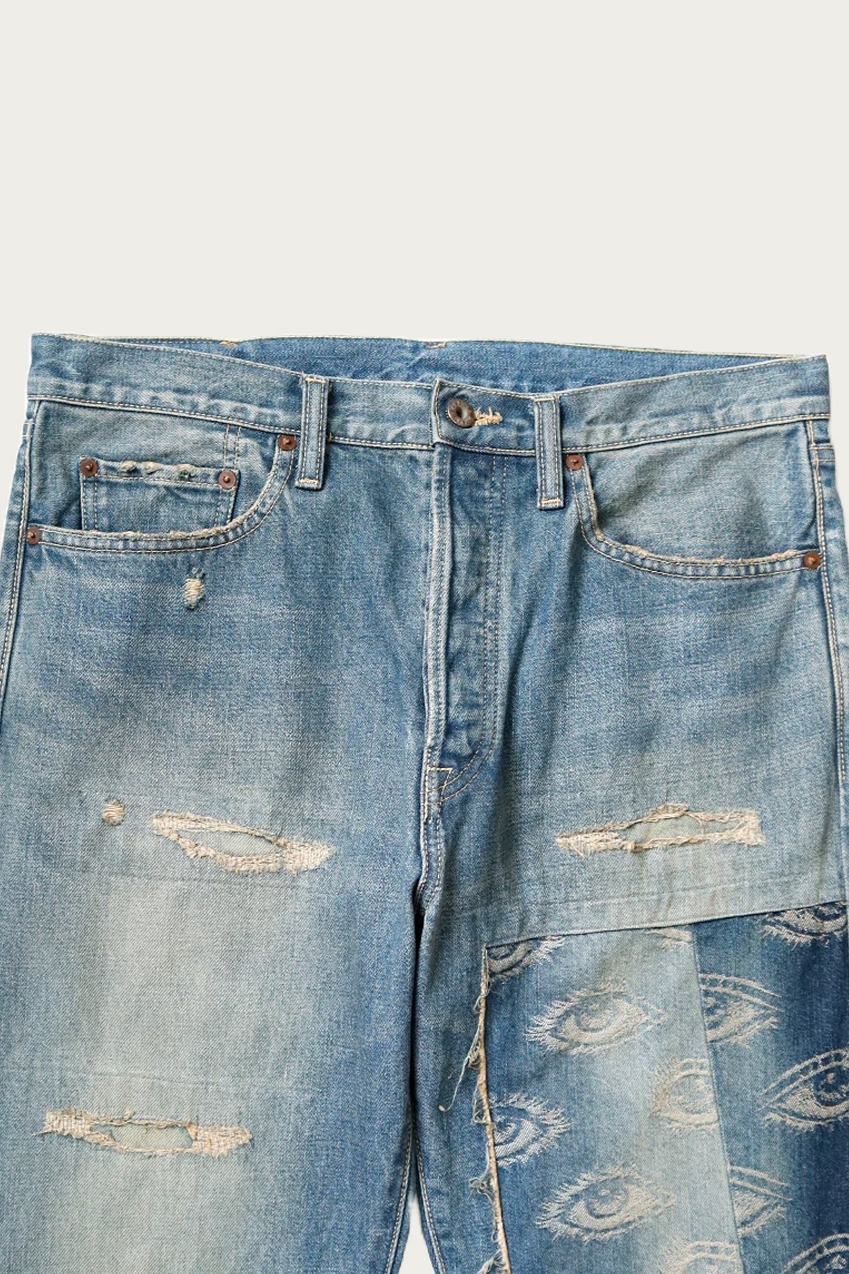14oz Denim 5P MONKEY CISCO (SPEAKEASY DixieRemake) - Indigo - 2