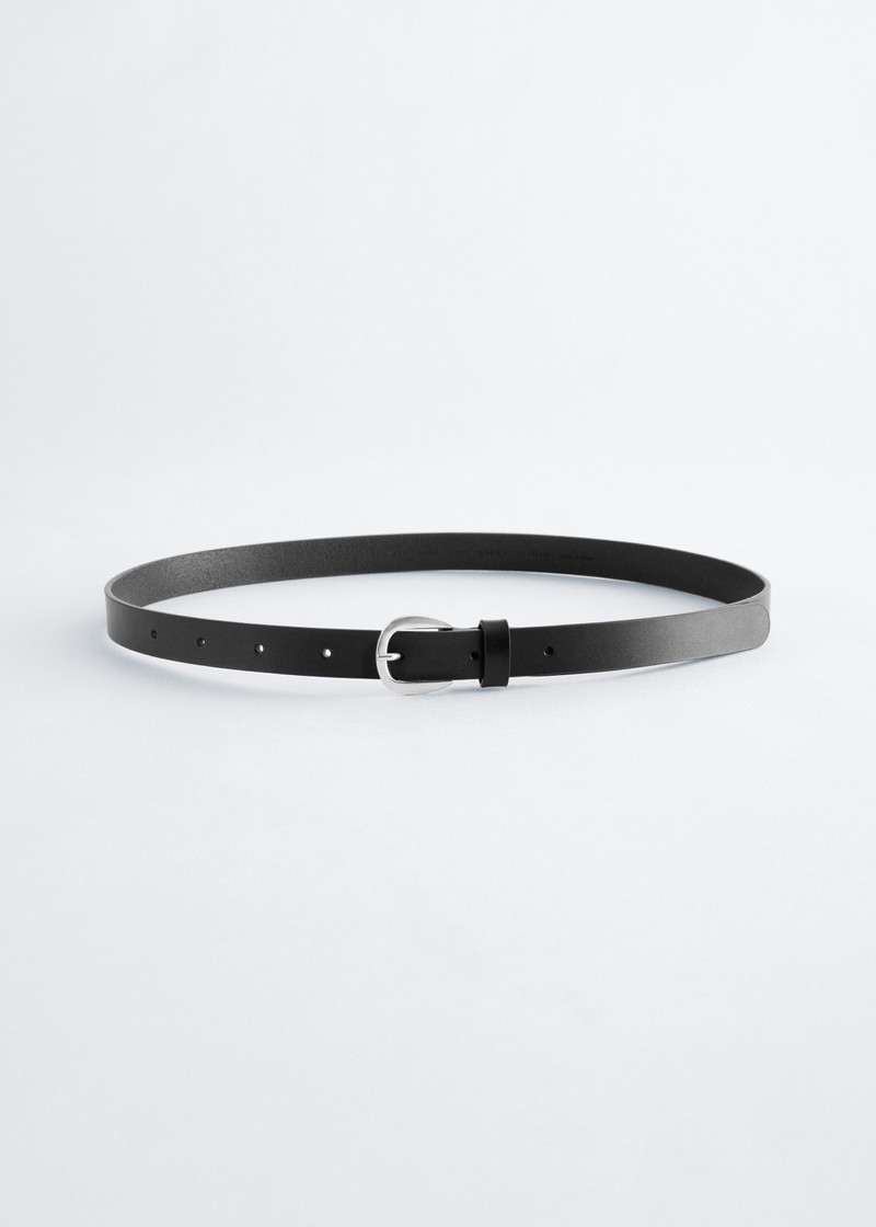 Thin Leather Belt 1