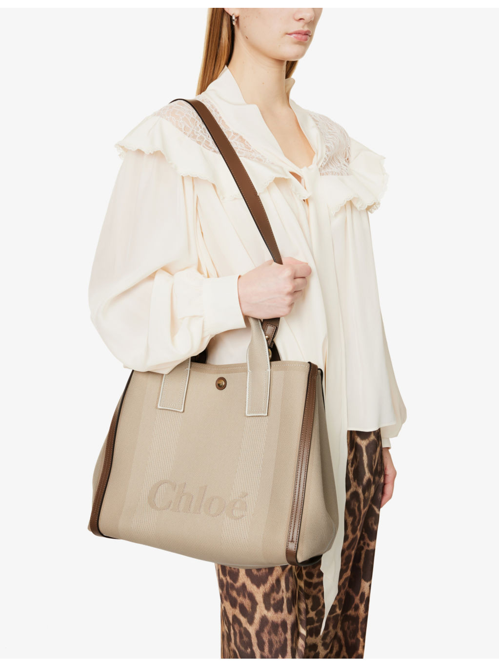 Carry Medium canvas tote bag - 6