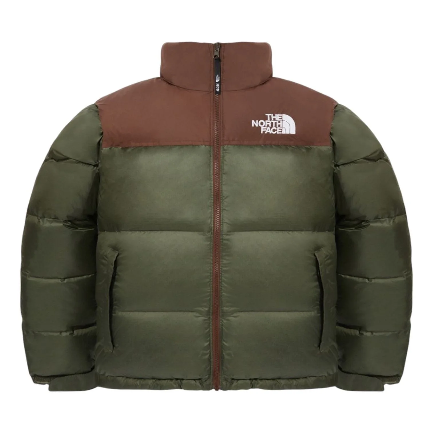 THE NORTH FACE 1996 Retro Nuptse Jacket Asia Sizing 'Green Dark Khaki' NJ1DQ75G - 1