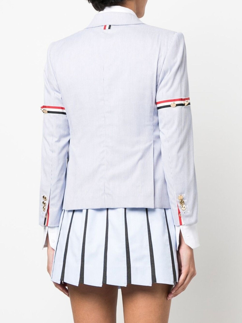 RWB stripe single-breasted blazer 4