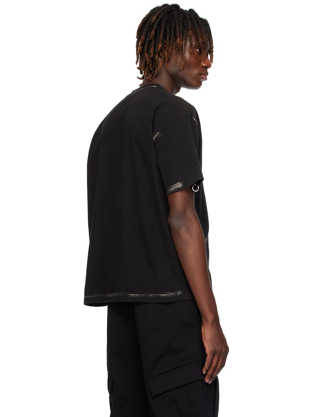 Black Pierced T-shirt - 3