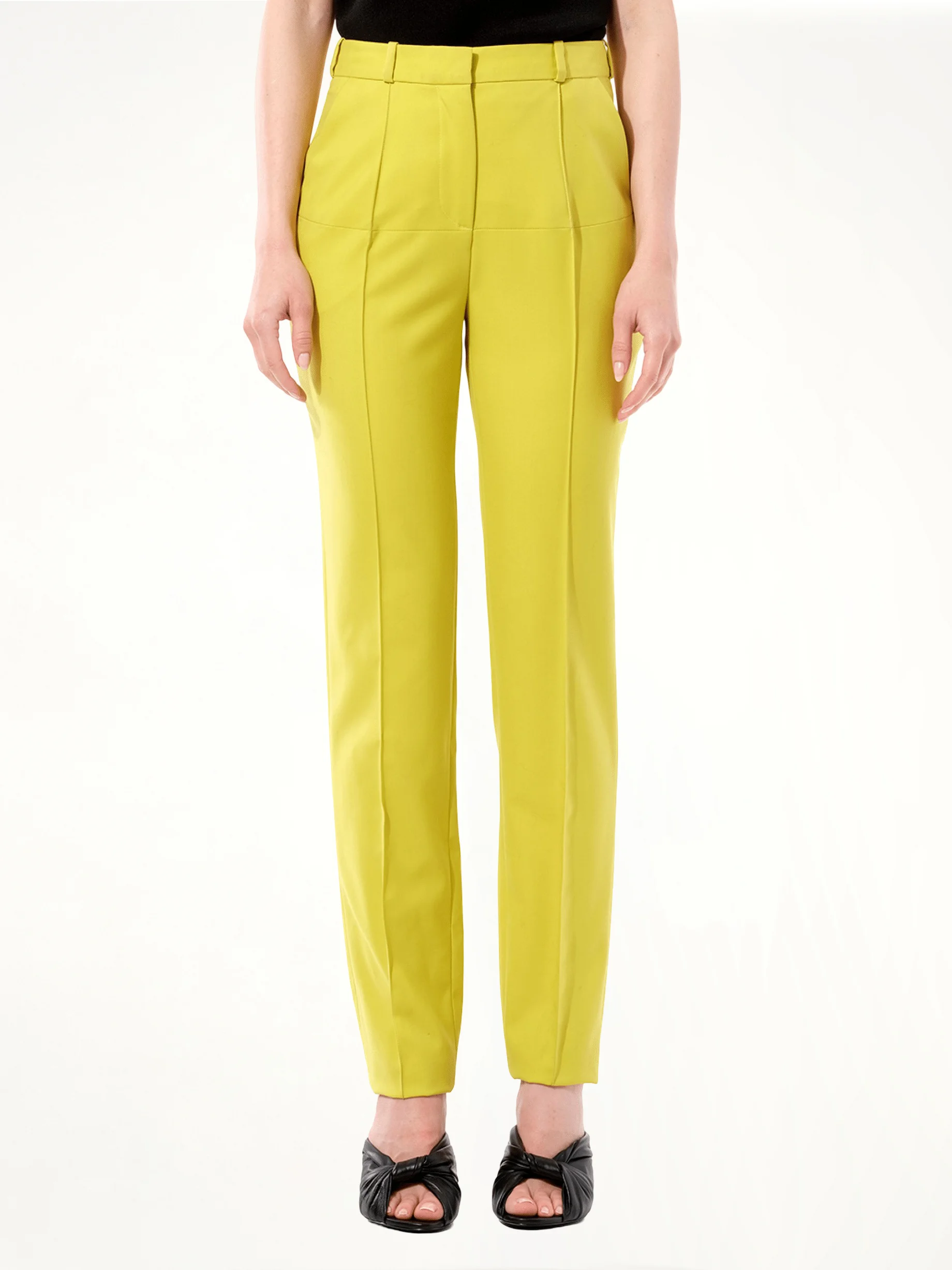 Casual Pants in Yellow - 1