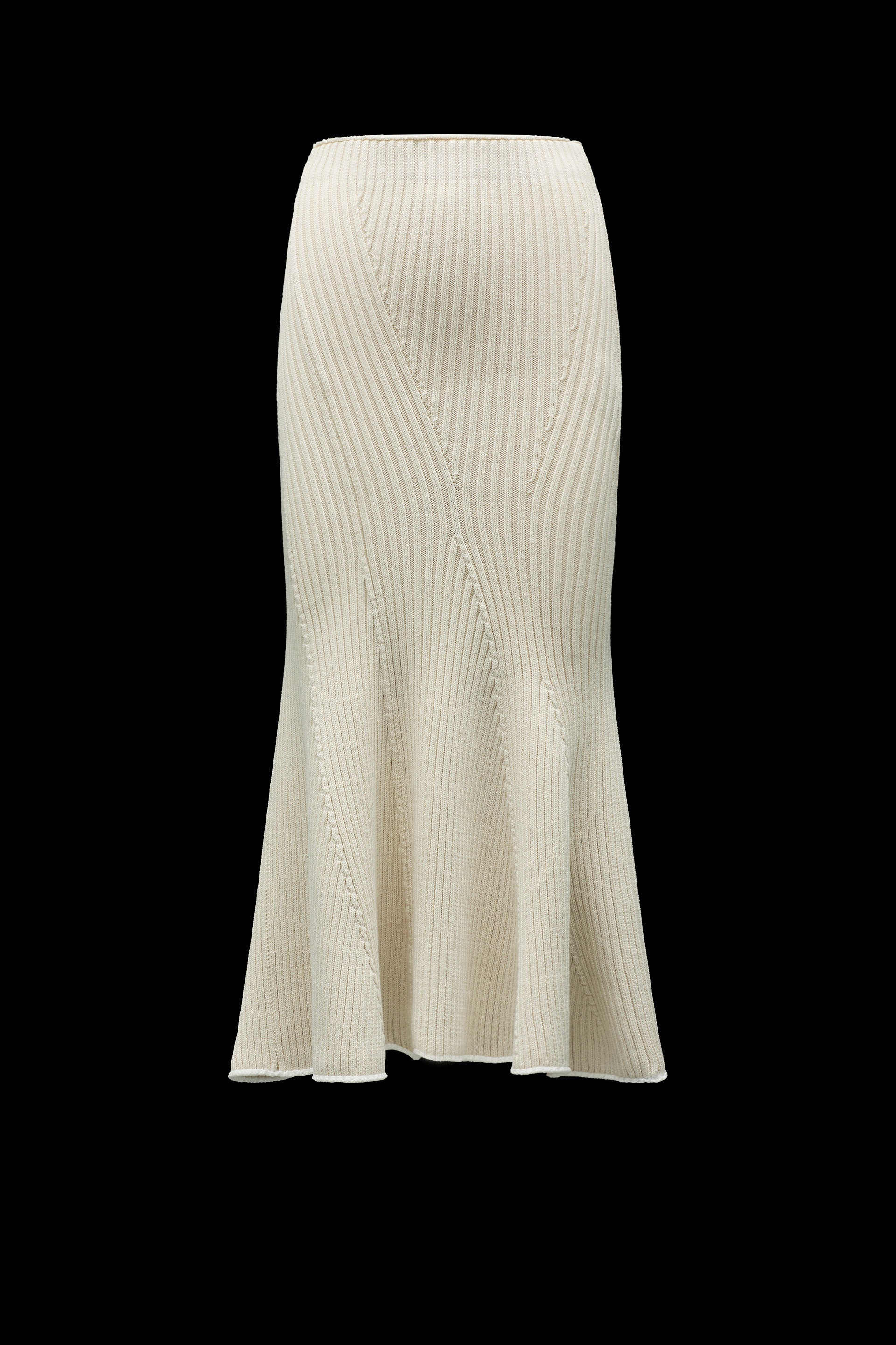 Knit Cotton Skirt - 1