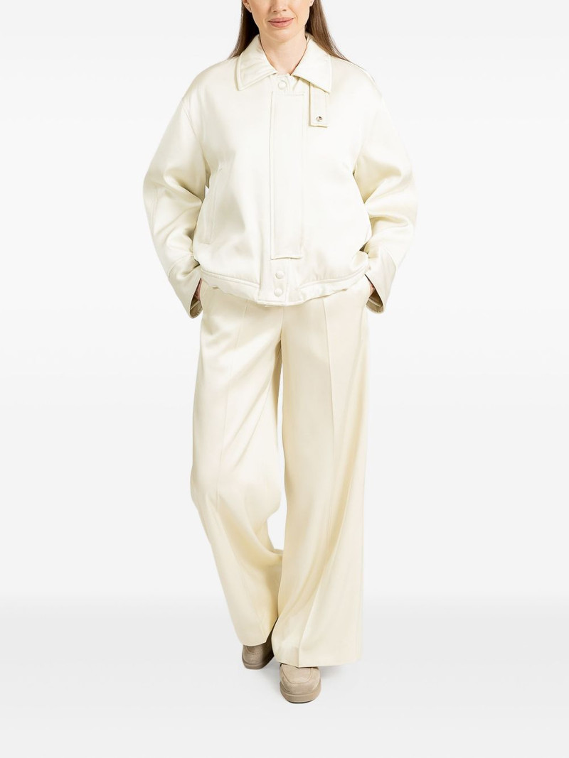 Jil Sander twill bomber jacket outlook