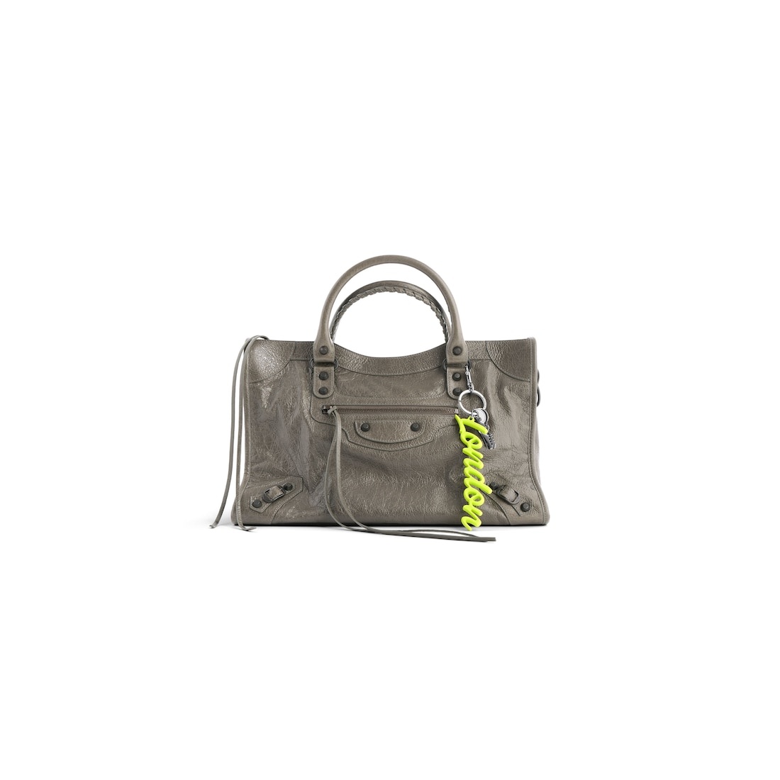 Charm/keychain London in Granny Green - 3