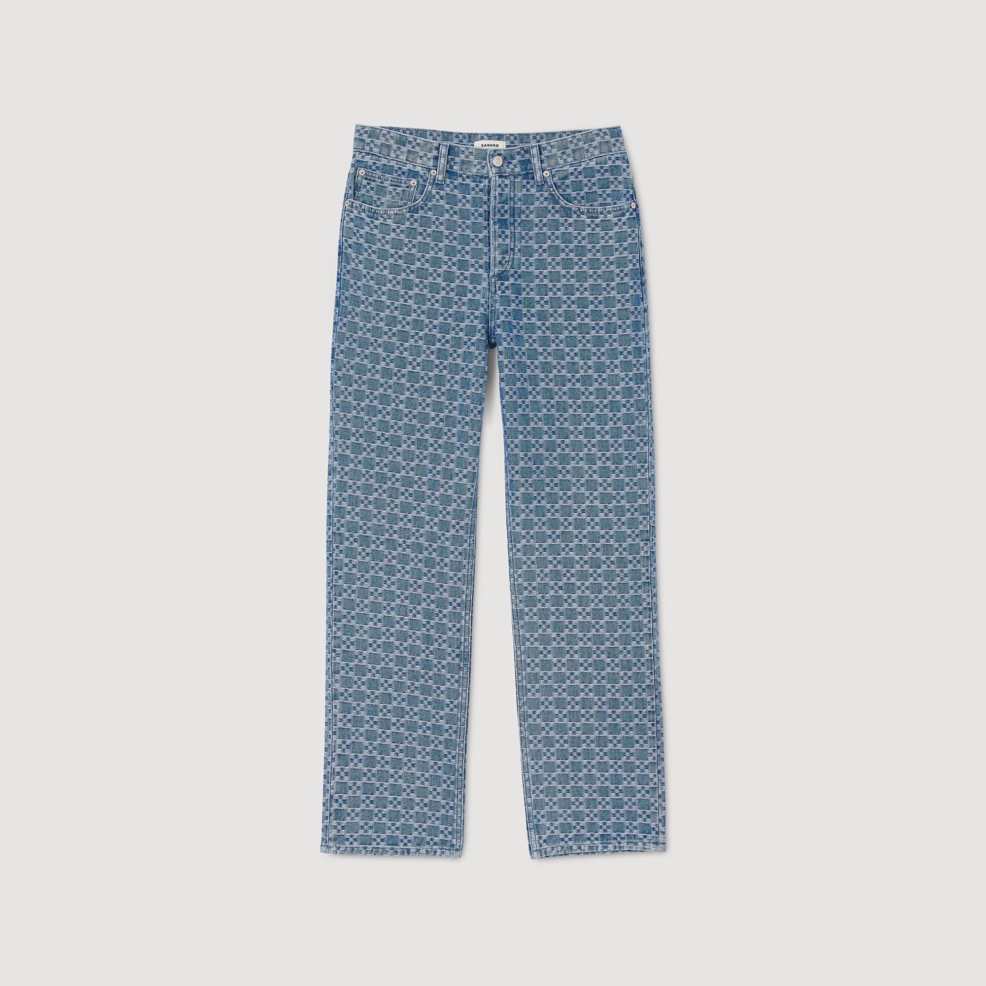 REGULAR-FIT SQUARE CROSS JEANS - 6