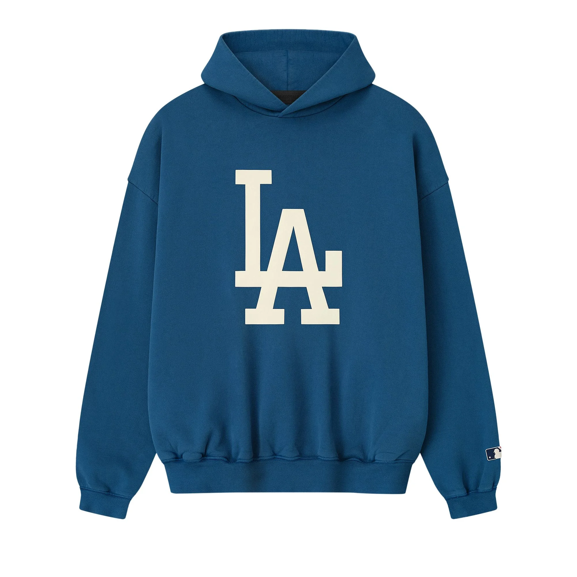 Fear of God Essentials Dodgers Sport Hoodie 'Blue Sapphire' - 1