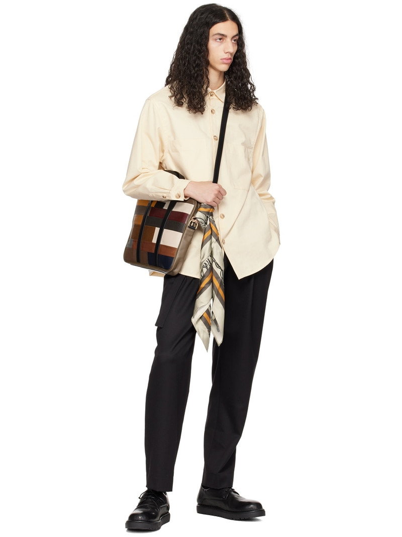 KING & TUCKFIELD Off-White Patch Pocket Shirt outlook