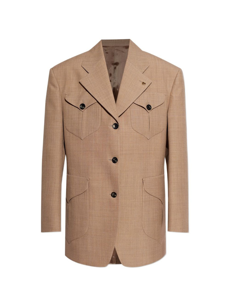 buttoned pocket jacket 1