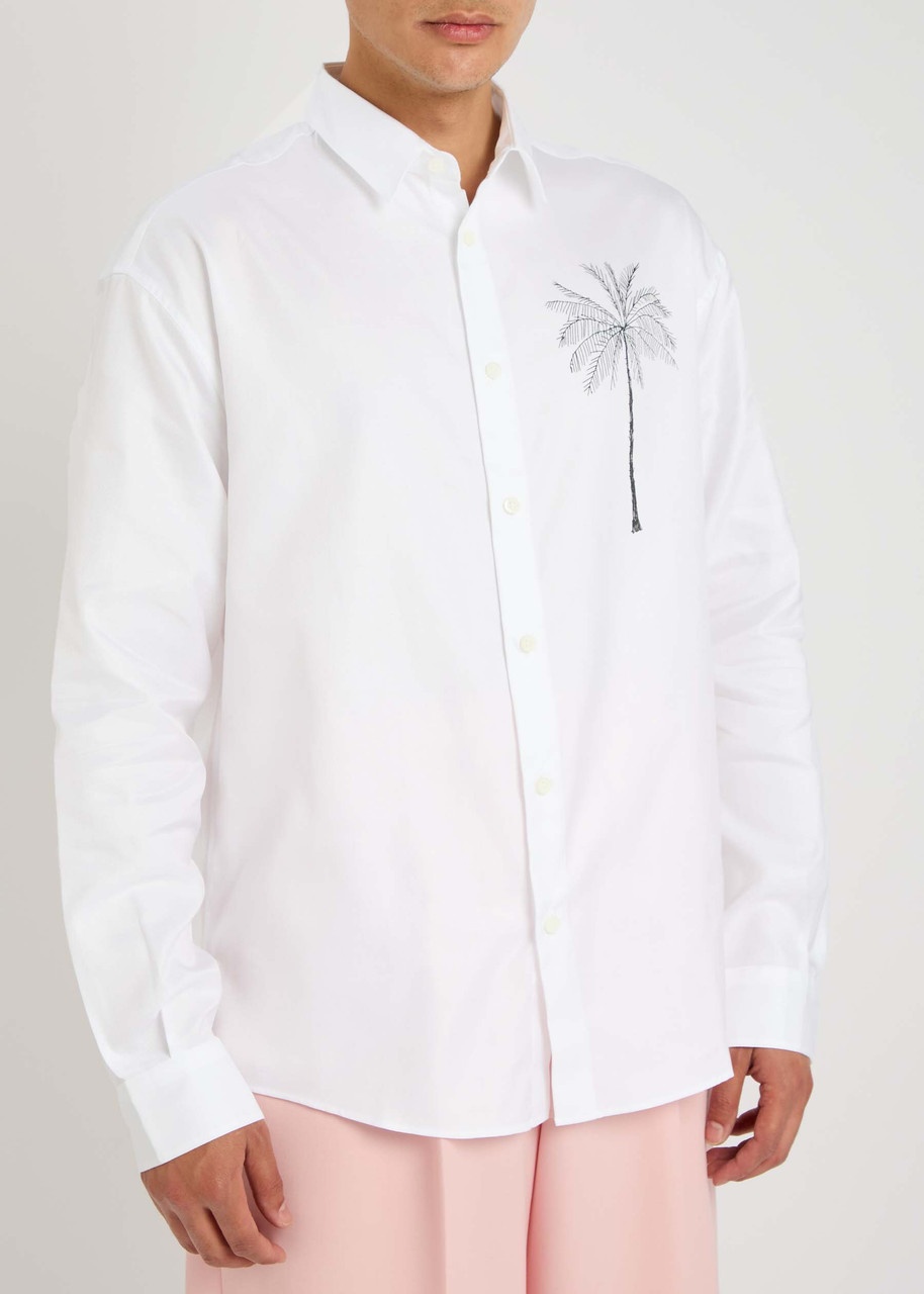Jacquemus La Chemise Simon Printed Cotton Shirt - 2