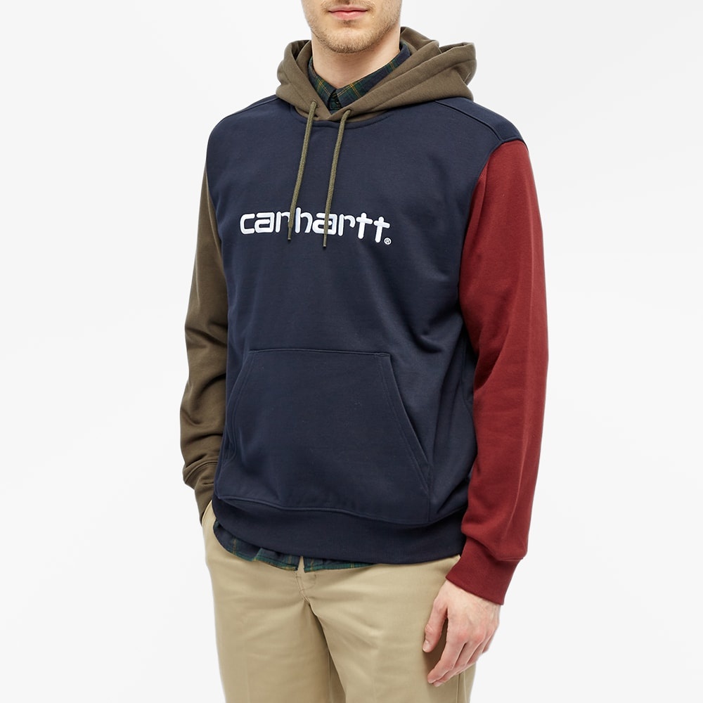 Carhartt WIP Hooded Carhartt Tricol Sweat - 4