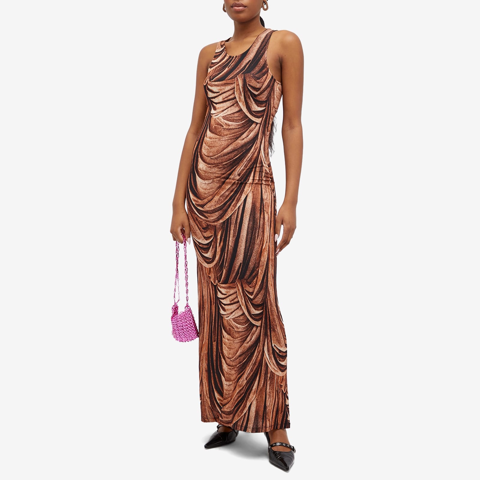 Paco Rabanne Drape Maxi Dress - 4